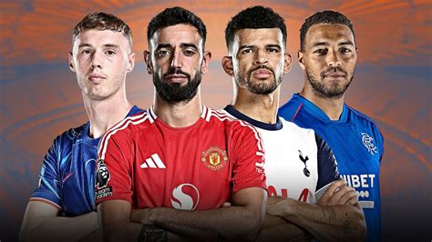 Europa League 2024/25 draw: Man Utd, Tottenham and Rangers .